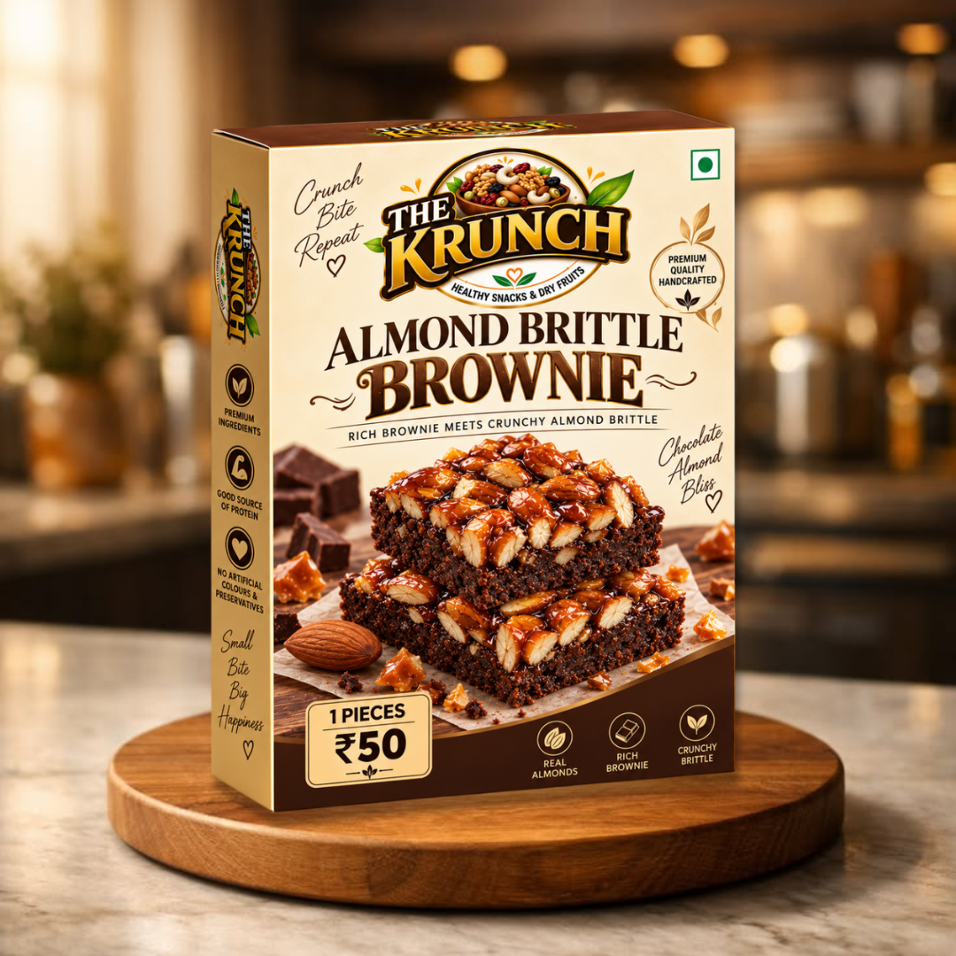 Almond Brittle Brownie