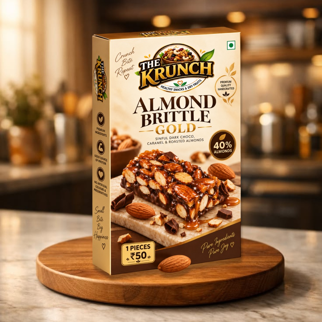 Almond Brittle Gold