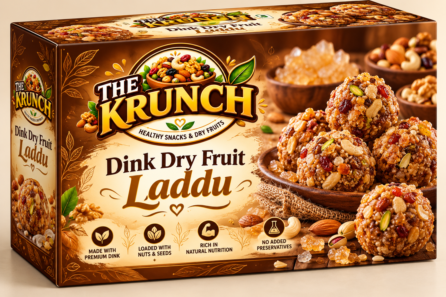 Dink Dry Fruit Laddu